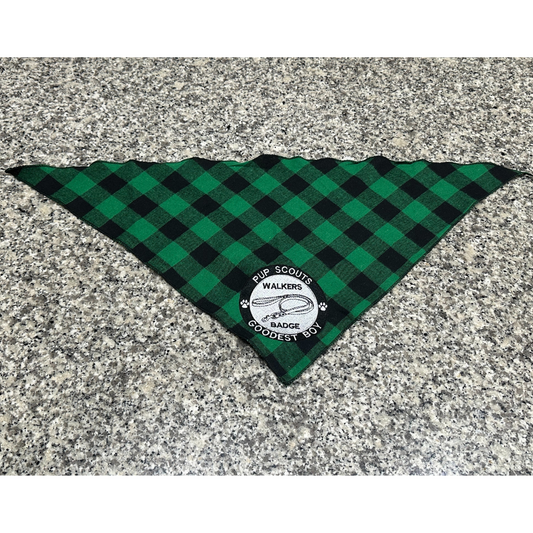 Customisable Pet Bandana-Green